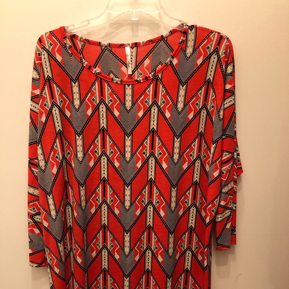 Aztec print tunic